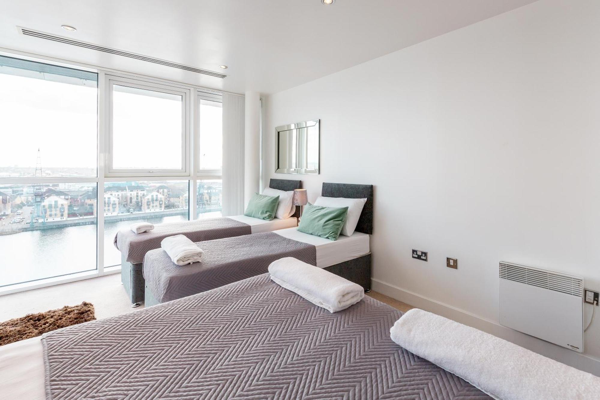 Excel Dock Apartments Londýn Exteriér fotografie