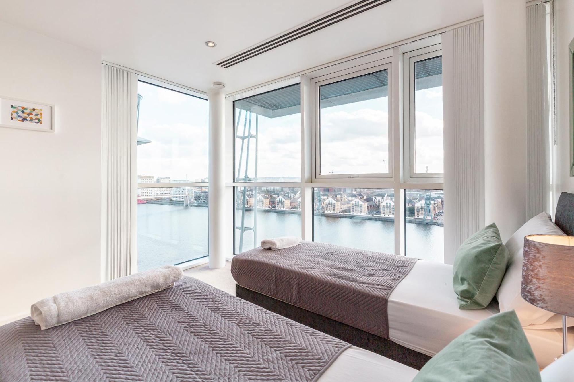 Excel Dock Apartments Londýn Exteriér fotografie